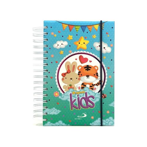 7702445052295-1 MI AGENDA KIDS NIÑAS CON STICKERS