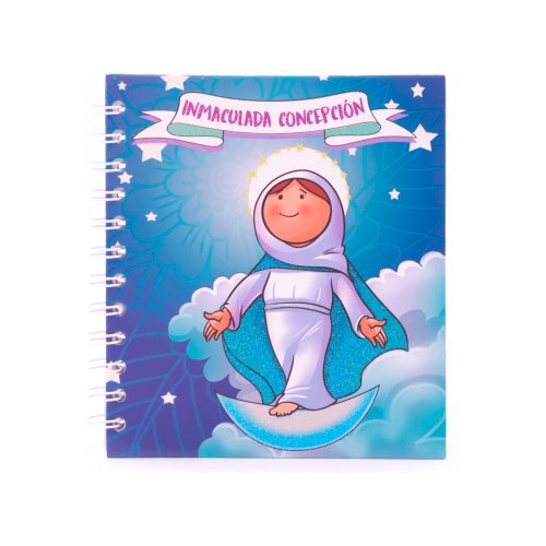 7702445099399-1 CUADERNO MINI VIRGENCITA INMACULADA CON