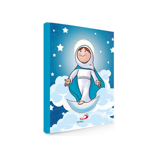 CUADERNO MINI VIRGENCITA INMACULADA CON