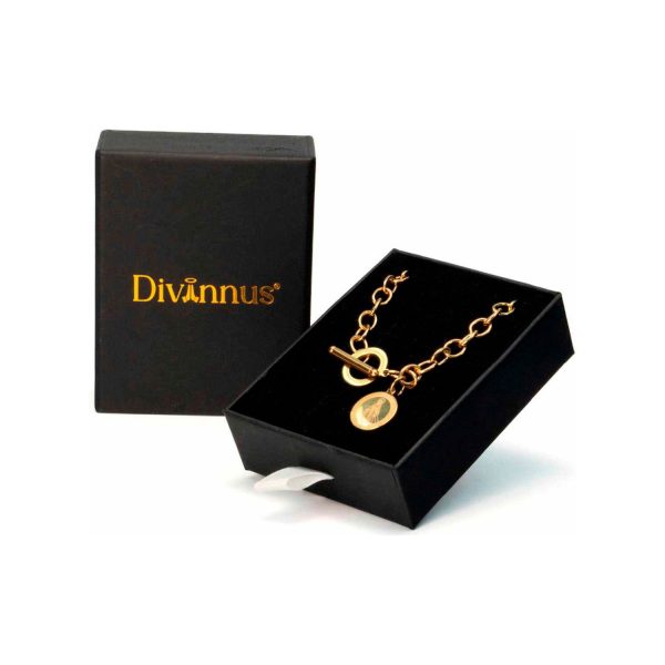 AR PULSERA ACERO MILAGROSA PAULUSGIFT