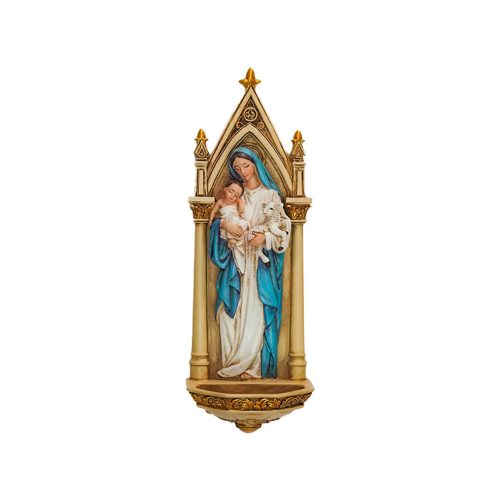 AR PILA VIRGEN CON NIÑO 19CM PAULUSGIF