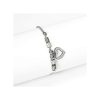 AR PULSERA ACERO CORAZON PLATEADO