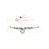 AR PULSERA ACERO CORAZON PLATEADO
