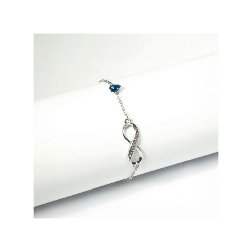 AR PULSERA ACERO AMOR PLATEADO