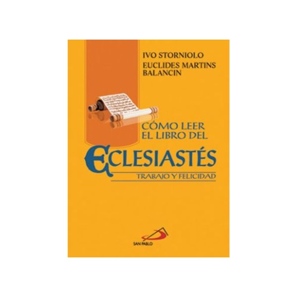COMO LEER EL LIBRO DEL ECLESIASTES