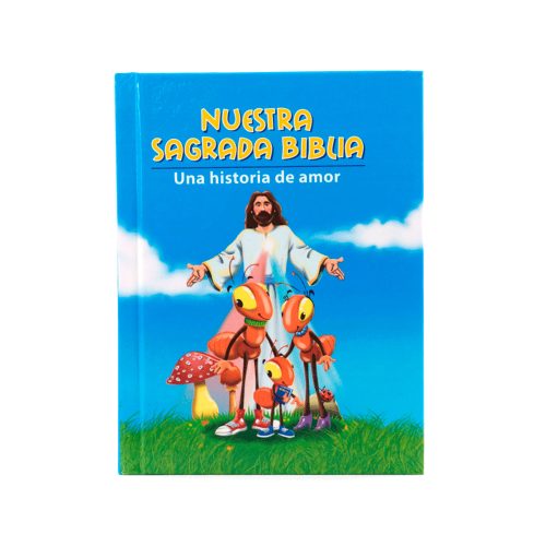 NS BIBLIA HORMIGUITAS TAPA DURA AZUL