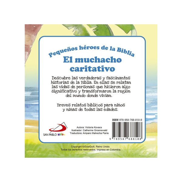 9789587688108-2 EL MUCHACHO CARITATIVO PEQUEÑOS HEROES