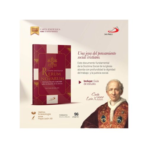 9789587689952-1 CARTA ENCICLICA RERUM NOVARUM ED LUJO